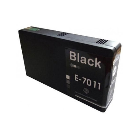 Tinteiro Compatível Epson T7011 Preto - Tinta de Alta Qualidade para Impressoras Epson - 63,2ml