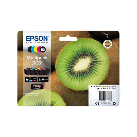 Pack Tinteiros Epson 202 com 5 Cores - Melhor Preço e Qualidade Garantida!