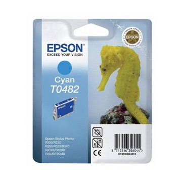 Tinteiro Epson T0482 Azul...