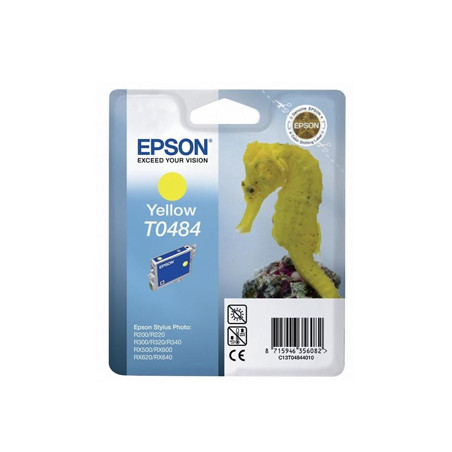 Tinteiro Epson T0484 Amarelo de Alta Qualidade 13ml - C13T04844020