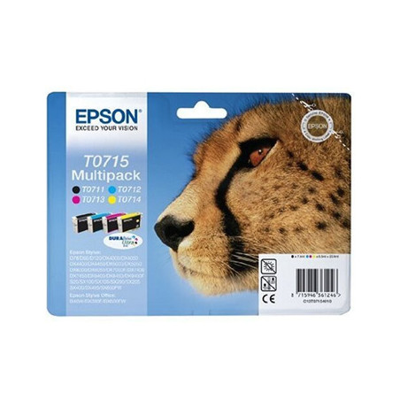 Pack de Tinteiros Epson T0715 - Conjunto de 4 Cores C13T07154010