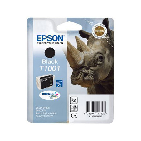 Tinteiro Epson T1001 Preto 25,9ml - Rendimento de 1035 Páginas