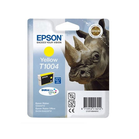 Tinteiro Epson T1004 Amarelo C13T10044020 - 11,1ml - Rendimento de 990 páginas