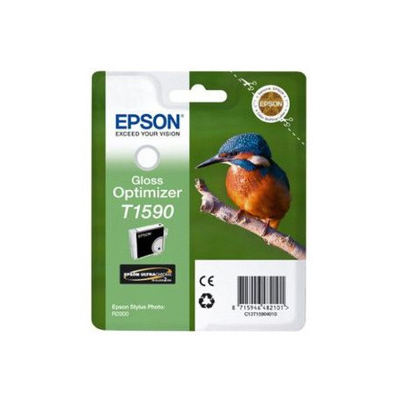 Tinteiro Epson T1590 Otimizador de Brilho - Tinta de Alta Qualidade para Impressões Vividas - 17ml
