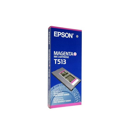  Tinteiro Epson T513 cor magenta, capacidade de 500ml