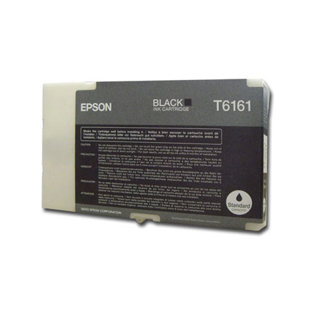  Tinteiro Epson T6161 Preto C13T616100 de 76ml para Imprimir até 3000 Páginas.