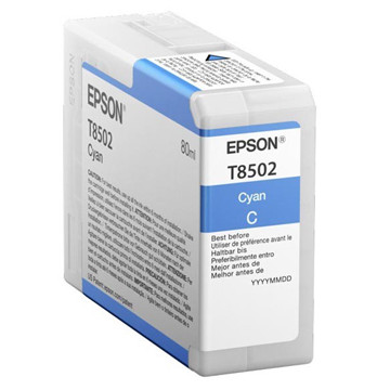 Tinteiro Epson T8502 Azul...