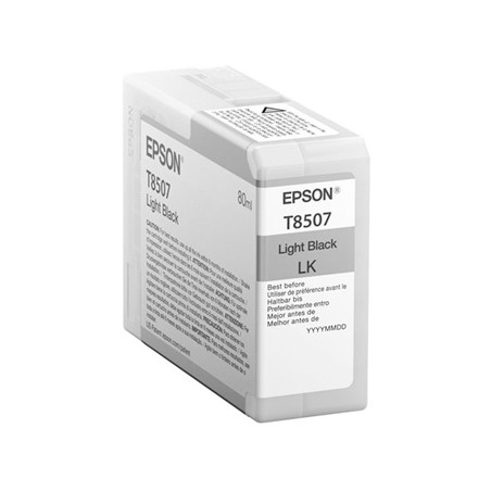 Tinteiro Epson T8507 Cinzento C13T850700 80ml