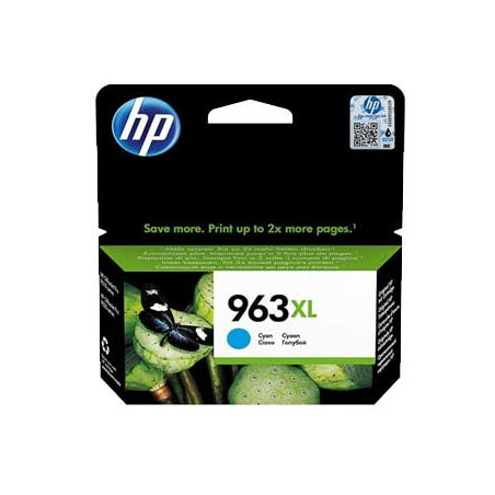 Tinteiro HP 963XL Azul - Alta Capacidade 23ml - Imprima até 1600 Páginas