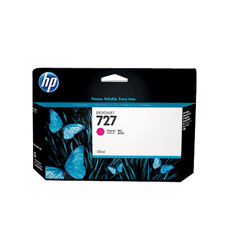 Tinteiro HP 727 Magenta B3P20A 130ml - Tinta de Impressão Original HP para Cores Vibrantes e Duradouras