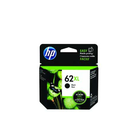 Tinteiro HP 62XL Preto C2P05A 12ml - Alta capacidade para imprimir até 600 Páginas!