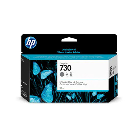Tinteiro HP 730 Cinzento P2V66A de 130ml - Ideal para Impressão de Alta Qualidade