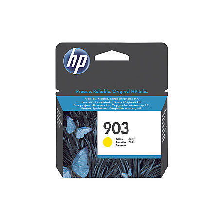 Tinteiro HP 903 Amarelo T6L95AE - Rendimento de 315 Páginas - 4ml - Compatível com Impressoras HP