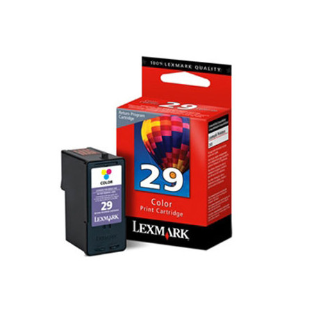 Tinteiro Lexmark 29 Cor para Impressora - Modelo 18C1429E - Rendimento de até 150 Páginas
