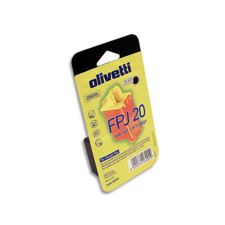 Tinteiro Olivetti FPJ-20 Preto B0384 - Tinta de 24ml, até 360 Páginas