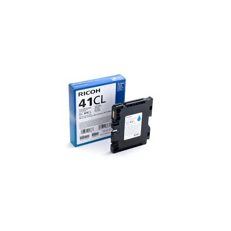 Tinteiro Ricoh GC-41CL Azul 405766 600 Páginas - Melhor Opção para Impressões em Cores Nítidas e Vibrantes