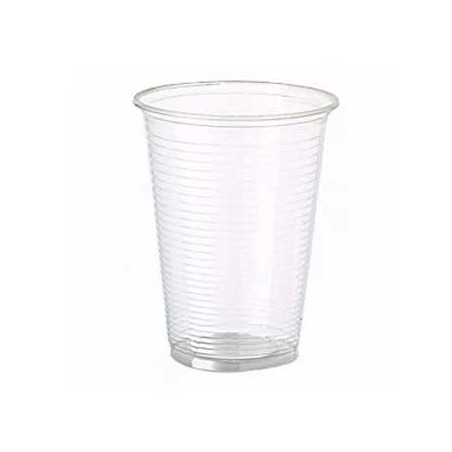 Copos de Plástico Transparente de 330ml - Pacote com 50 unidades, ideal para água e chá