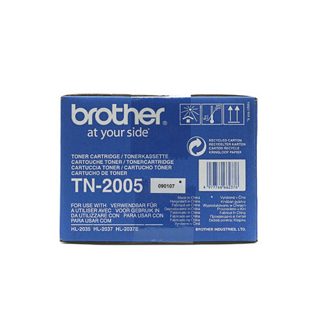 Toner Compatível Brother TN-2005 Preto - Rendimento de 1500 Páginas