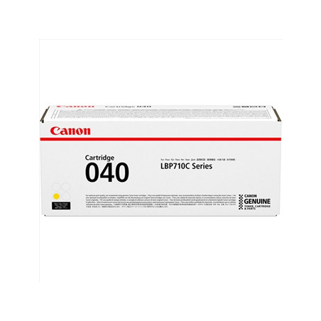 Toner Canon 040 Amarelo - Rendimento de 5400 páginas