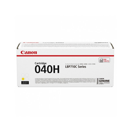 Toner Canon 040H Amarelo 0455C001 - Impressões de Alta Qualidade para até 10000 Páginas