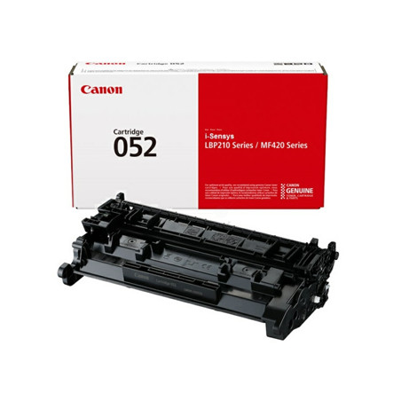 Toners Canon 052 Preto (2199C002): Impressão de Alta Qualidade com até 3100 Páginas