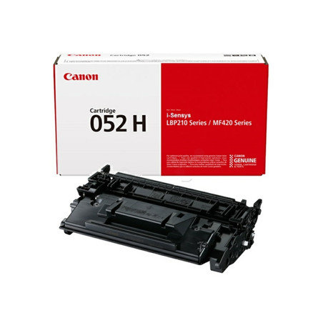 Toner Canon 052H Preto -Alta Capacidade com Rendimento de 9200 Páginas