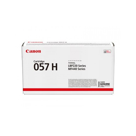 Toner Canon 057H Preto 3010C002 - Perfeito para Impressões de até 10.000 Páginas