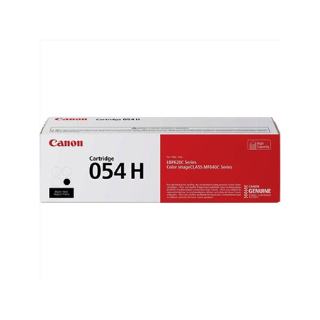 Toner Canon 054H Preto - Rendimento de 3100 páginas (3028C002)