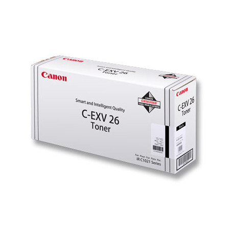 Toner Canon C-EXV 26 Preto - Rendimento de 6000 páginas