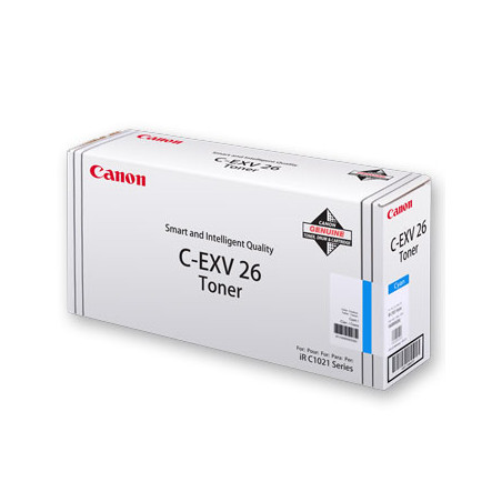 Toner Canon C-EXV 26 Azul de Alta Capacidade 1659B006 para Impressoras - Imprima até 6000 Páginas