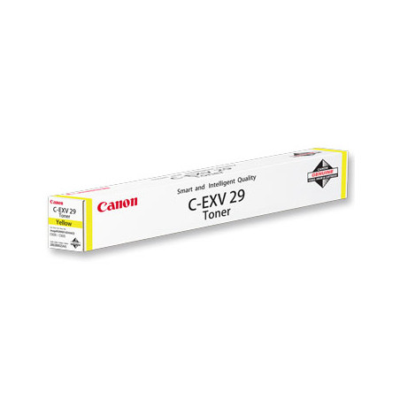 Toner Canon C-EXV 29 Amarelo - Rendimento de 27.000 páginas