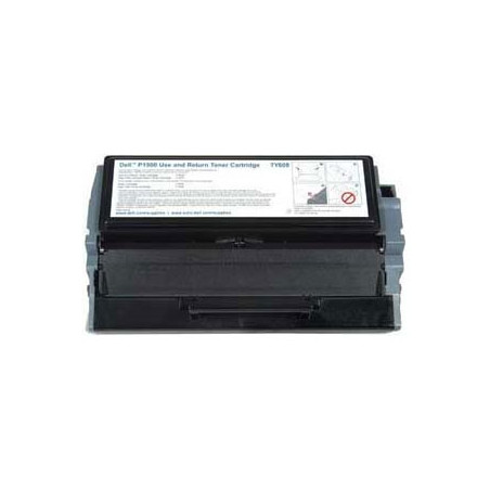 Toner Dell Retorno Preto 7Y610 para Impressoras - Rendimento de 6000 Páginas (593-10010)