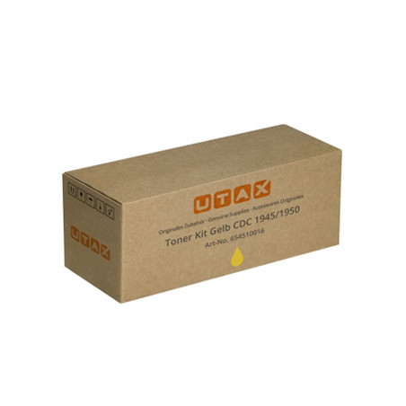 Toner Utax Amarelo 654510016 20000 Páginas - A Melhor opção para impressões de alta qualidade!