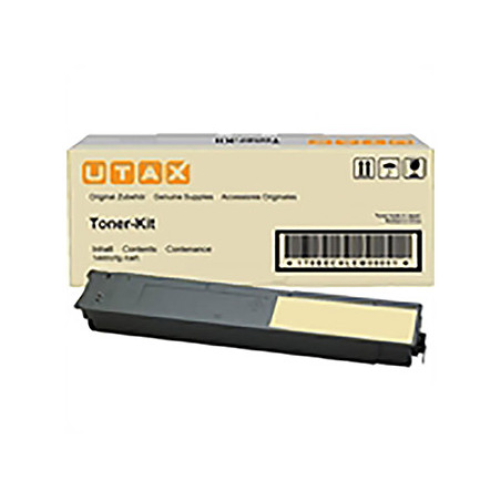 Toner Utax CK-8510Y Amarelo - Alto rendimento de 12000 páginas