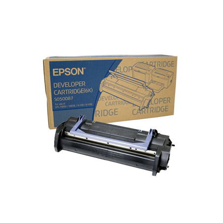 Toner Epson C13S050087 de Alta Capacidade para Impressoras a Preto - Rendimento de 6000 Páginas