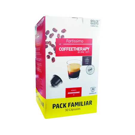  Café Fortíssimo DG - Pack com 30 cápsulas de Café CoffeeTherapy