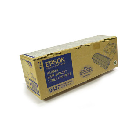 Toner Epson C13S050437 Preto - Rendimento de 8000 páginas