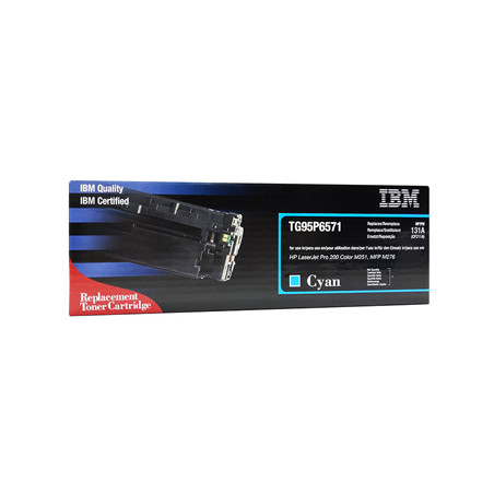  Toner IBM compatível com HP 131A Azul CF211A - Rendimento de 1800 páginas