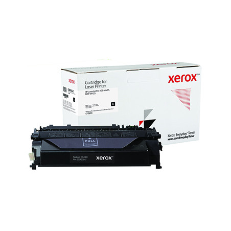  Toner XEROX Everyday HP 80X Preto CF280X - Elevado rendimento de 11500 páginas