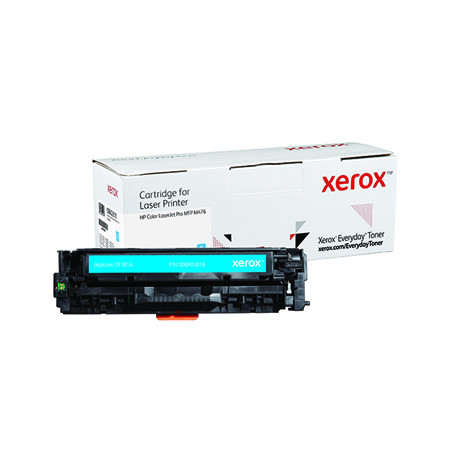  Toner XEROX Everyday HP 312A Azul CF381A - Alta Durabilidade de 2700 Páginas