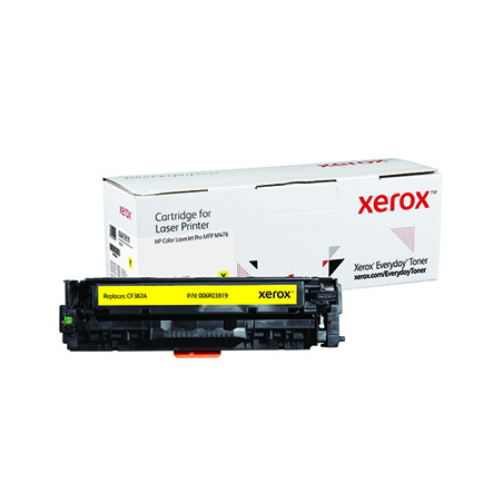 Toner XEROX Everyday HP 312A Amarelo CF382A - Imprima até 2700 páginas com qualidade de alta performance!
