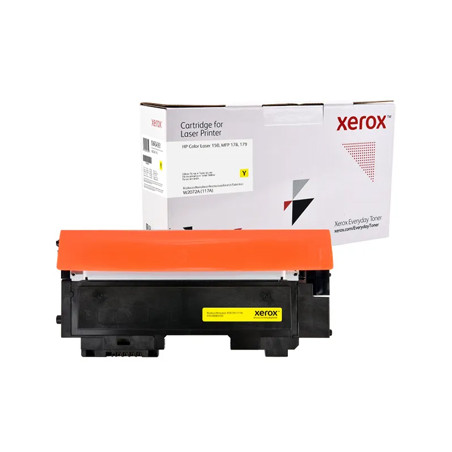 Toner XEROX Everyday HP 117A Amarelo W2072A - Impressões de Qualidade e Economia Garantidas!
