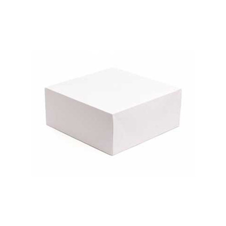 Caixa Cartolina Branca 17,2x20,5x6cm 200unCaixa de Cartolina Branca 17,2x20,5x6cm - Pacote com 200 unidades