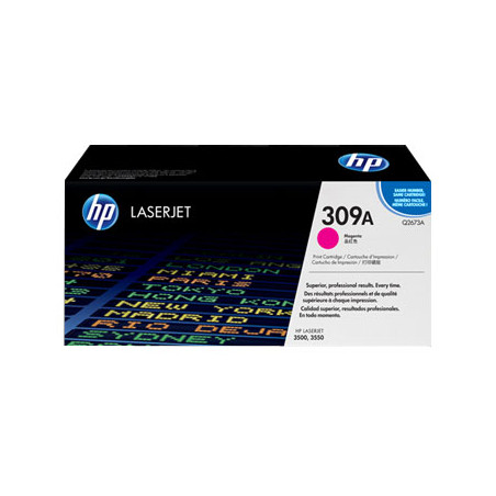 Toner HP 309A Magenta Q2673A para Impressões de Alta Qualidade - Rendimento de 4000 Páginas