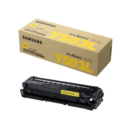 Toners de Qualidade HP/Samsung Y503L Amarelo - Modelo SU491A para Impressão de até 5000 Páginas