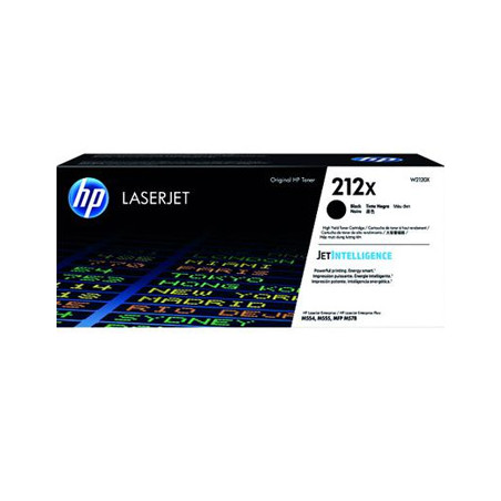 Toner HP 212X Preto W2120X - Rendimento de 13.000 páginas