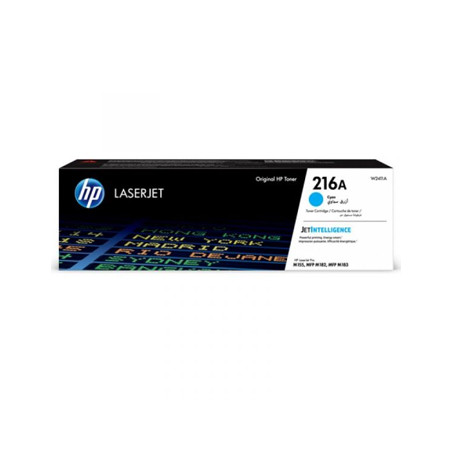 Toner HP 216A Azul W2411A - Imprima até 850 páginas com alta qualidade