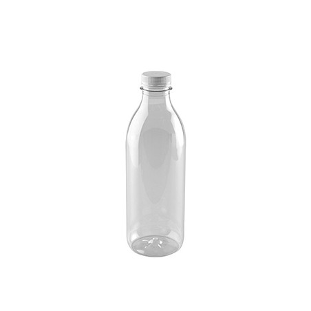  Garrafa de Plástico Transparente de 500ml - Resistente e Prática