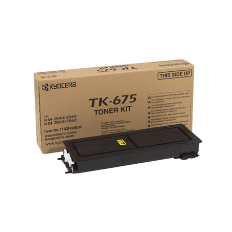 Toner Kyocera TK-675 Preto de Alto Rendimento para Impressora 20000 Páginas