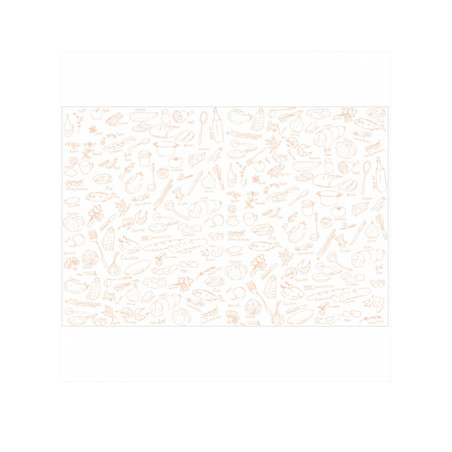 Folhas de Papel para Charcutaria de 35x52cm na Cor Branca - Pacote com 500 unidades
